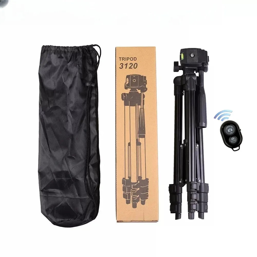 102cm Camera Tripod Stand Professional Video for Phone Selfie Remote Control Extendable Photography