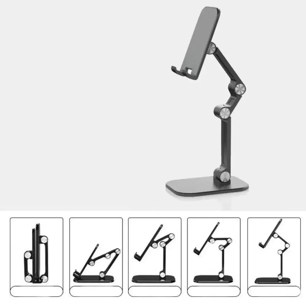 Desk Mobile Phone Holder Stand For IPhone IPad Xiaomi Adjustable Foldable Desktop Tablet Holder Universal Table Cell Phone Stand