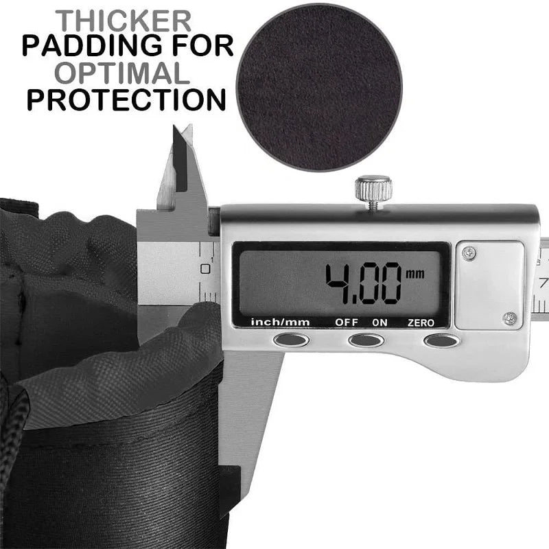 Selens Fashion Portable Protective DSLR Camera Drawstring Soft Lens Pouch Bag Waterproof photo studio kits Photography Props