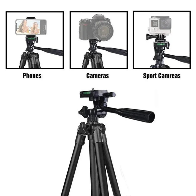 102cm Camera Tripod Stand Professional Video for Phone Selfie Remote Control Extendable Photography